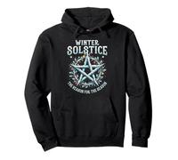 Winter Solstice The Reason For The Season Yule Pagan Pullover Hoodie