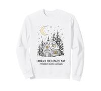 Winter Solstice Vibes Funny Cottagecore Nature Lover Slow Sweatshirt