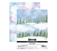 Winter Splash Quick Card Backgrounds from The Holiday Hugs Collection by Stampendous