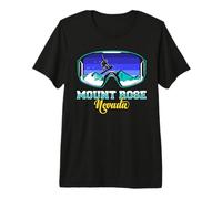 Winter Sport with Ski or Snowboard or Mount Rose Premium T-Shirt
