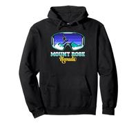 Winter Sport with Ski or Snowboard or Mount Rose Pullover Hoodie