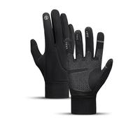 Winter Sports Gloves Waterproof Couple Full Finger Thicken Outdoor Cycling Skiing With Elastic Cuffs For Men For Women Cold Weather Full Finger For Men Road Bike