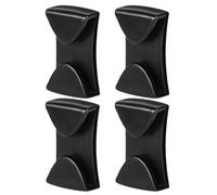 Winter Sports Handles: 4.8 x 3 x 1.2 cm ABS Ski Clips, 4 Pieces Anti-Drop Strap Support for Protective Helmets, Sturdy and Grip Sec