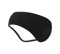 Winter Sports Soundproof Earmuffs Adjustable Plus Non-Pressing Ear for Sleep Training (Black, A)