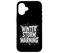 Winter Storm Warning Weather Meteorologist Alert - Case for iPhone 16
