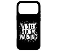 Winter Storm Warning Weather Meteorologist Alert - Case for iPhone 17 Pro Max