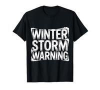 Winter Storm Warning Weather Meteorologist Alert ||- T-Shirt