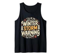 Winter Storm Warning Weather Meteorologist Alert |- Tank Top