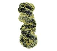 Winter Super Soft Plush Car Steering Wheel Cover Universal Warm Faux Fur Auto Handlebar On The Steering-Wheel Braid Wheel Cover Protector(Green)