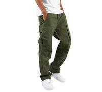 winter sweatpants men work joggers men christmas pyjama bottoms unisex y2k fashion pants straight wide leg trousers sweat pants mens casual with pockets boot cut jeans for men UK Size Xmas Gift