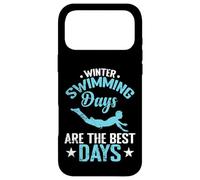 Winter Swimming the Best Days Case for iPhone 17 Pro Max