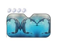 Winter The Dolphin Printing Upgrade Car Windshield Sun Shade Protect Car From Sun Rays Heat Damage,Vehicle Accessories