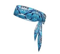 Winter The Dolphin Sports Headscarf, Men and Ladies Dress Headwear, Fitness, Running, Yoga, Sweat -Absorbing Headband
