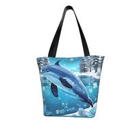 winter the dolphin Women's fashion shoulder bag, shopping handbag, suitable for weekend travel shopping shoulder bag messenger bag