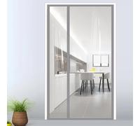 Winter Thermal Insulated Door Curtain,Insulated Door Curtain,Thermal Magnetic Door Curtain Thermal Door Curtains for Winter Door Insulation Curtain Insulated Door Cover (110x205cm)