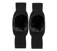 Winter Thermal Knee Warmers for Men Women - Thickened Elastic Knee Brace Leg Warmer, Non-Slip Arthritis Knee Protector for Cold Weather(Black)