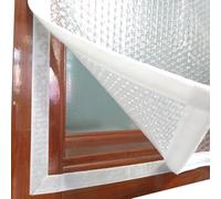 Winter Thermal Window Insulation Kit Windproof Plastic Wrap for Energy Saving 190x230 cm Effective Heat Retention Easy Installation Ideal for Home Winterizing
