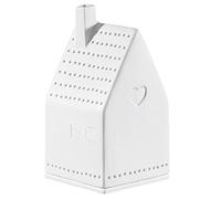 Rader Heart Lighthouse Tea Light Holder White