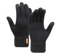 Winter Touch Screen Gloves - Thermal Insulated Gloves with Sensitive Touch Tips | Warm Waterproof and Windproof Cold Weather Gloves, Compatible with Smartphones and Tablets