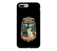 WINTER TRAIL MILES Snowshoe Hiking Route Case for iPhone 7 Plus/8 Plus
