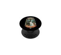 WINTER TRAIL MILES Snowshoe Hiking Route PopSockets Adhesive PopGrip
