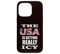 Winter, USA Getting Cold, America Case for iPhone 13 Pro