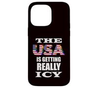 Winter, USA Getting Cold, America Case for iPhone 14 Pro Max