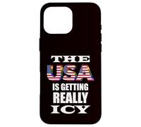 Winter, USA Getting Cold, America Case for iPhone 16 Pro Max