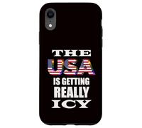 Winter, USA Getting Cold, America Case for iPhone XR