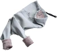 Winter Velvet Pants For Pregnant Women Maternity Leggings Warm Clothes Thickening Pregnancy Trousers, Adjustable High Waisted Women's Leggings Pregnant Women Pregnant Mom Gifts(Light Gray,L)