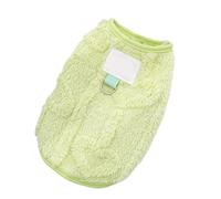 Winter Vest For Bichon, Teddy, Westie & Schnauzer - Plush Lined For Snug Warmth(Green,Xs(bust30cm0.5-1.5kg))