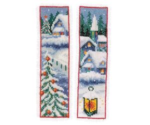 Winter Village Bookmark Kit 2 Pack