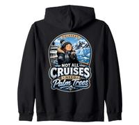 Winter Voyage Vacation, Fun Alaskan Cruise Arctic Explorer Zip Hoodie