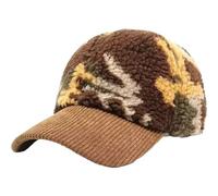 Winter Warm Baseball Cap Unisex Camo Sun Hat Baseball Cap Fashion Splicing Casual Duckbill Hat