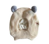 Winter Warm Big Dog Hat Cute Dog And Ear Protection Winter Scarf Knit Protection Ear Headwear Elastic Hat Warm