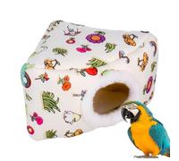 Winter Warm Bird Nest - 130 Gram Soft Snuggle Box, Cockatiel Fleece Hammock, Finch Sleeping Sanctuary | Cold Climate Habitat, Hanging Cage Accessory, Natural Yard Placement, Garden Birdwatching Area
