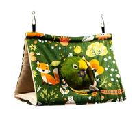 Winter Warm Bird Nest For Case - Hanging Bird Velvet Shed Hut Cage Fluffy Bed Sleeping fo Hideaway Plush Birds Fuzzy