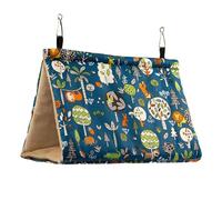 Winter Warm Bird Nest For Case - Hanging Bird Velvet Shed Hut Cage Fluffy Birds Hideaway Sleeping Fuzzy fo Plush Bed
