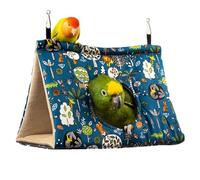 Winter Warm Bird Nest For Case - Hanging Bird Velvet Shed Hut Cage Fluffy Fuzzy fo Sleeping Plush Hideaway Birds Bed