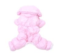 Winter Warm Cold-Proof Waterproof Pet Jumpsuit Lightweight Hooded Cats Dogs Jacket For Pugs Shiba Inus Poodles,A,XL