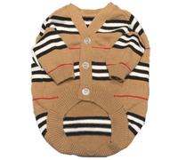 Winter Warm Dog Knitted Sweater Simple Soft Breathable Dog Sweater Pet Pullover Knitted Sweater Suitable For Small, Medium And Large Dogs Bright Colours Easy To Put On And Take Off(L-Check Size Chart)