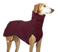 Winter Warm Fleece Jumper For Whippet Large Dog Clothes Turtleneck Shirt Pet Pullover Coat For Small Medium Big Dogs