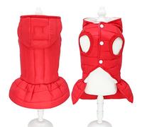 Winter Warm Pet Chihuahua Dog Clothes Princess Dog Jacket Coat Pet Clothing for Small Medium Dogs Cats Pitbull Outfit Dress (A XXL code)