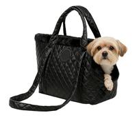 Winter Warm Support Pet Carrier - Cat Carrier | Adjustable Shoulder Strap Pet Travel Bag Plush Nylon | Waterproof Travel Bag For Puppies Kittens, Comfortable cross-body/Handbag With Storage Pocket