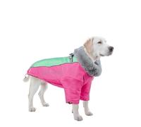 Winter Warm Vest/Jacket for Pets, Suitable for German Shepherds and Golden Retrievers - 5XL Extra Large Size Reflective(Red,3XL)