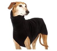 Winter Warm Windproof Cold-Proof High Collar Dog Coat Pets Jumper Sweater For Great Danes Greyhounds Pitbull Whippet,Black,4XL