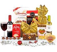 Winter Warmer Hamper With Red & White Wine