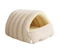 Winter Warming Kitten Bed, Removable & Washable Design, Plush, PP Cotton Material, Comfortable Mons-ter Cat Bed, Cat Sleeping Bag, Enclosed Kitten Cave Style, For Cats, Puppies, And Small Animals