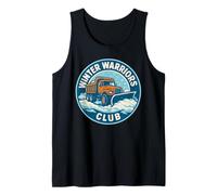Winter Warriors Club Snow Plow Truck Driver Tank Top