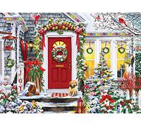 Winter Welcome Jigsaw Puzzle 1000 Piece by Vermont Christmas Company
